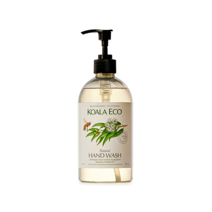 NATURAL HAND WASH Lemon Scented Eucalyptus & Rosemary Essential Oil