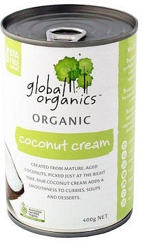 Global Organics Coconut Cream 400g