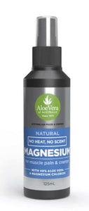 Aloe Medi No Heat No Scent Magnesium Spray 125ml