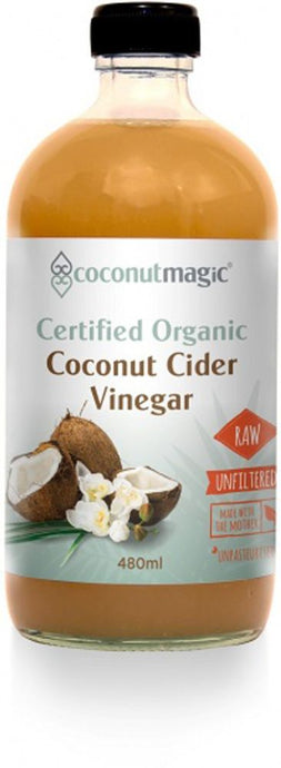 Organic Coconut Cider Vinegar  G/F 480ml