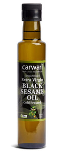 Carwari Organic Sesame Oil Black Extra Virgin 250ml