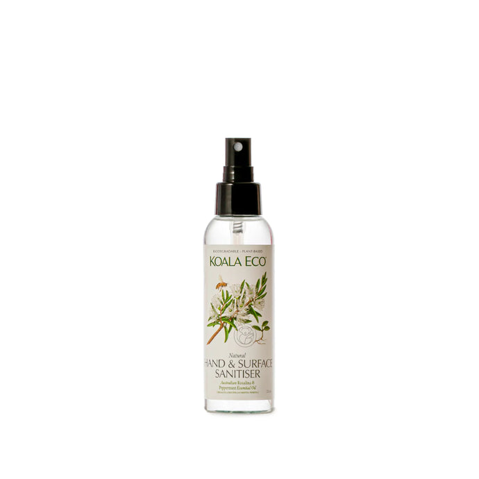 NATURAL HAND & SURFACE SPRAY Rosalina & Peppermint Essential Oil