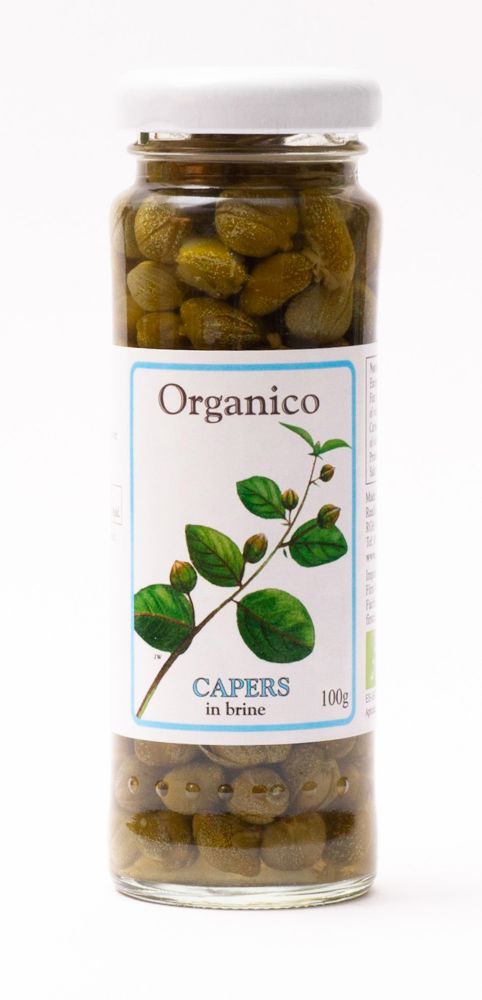 Organico Capers in Brine 100g