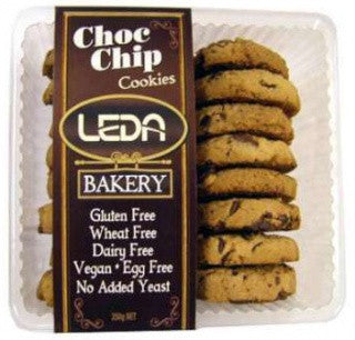 Leda Ultimate Choc Chip Gluten Free Cookies 250gm