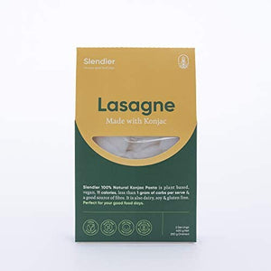 Slendier Organic pasta Konjac Lasagne Sheets 400g