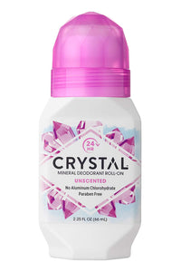Crystal Body Deodorant Roll-On - Unscented 66ml