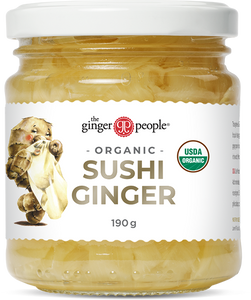The Ginger People Organic Pickled Sushi Ginger 190g