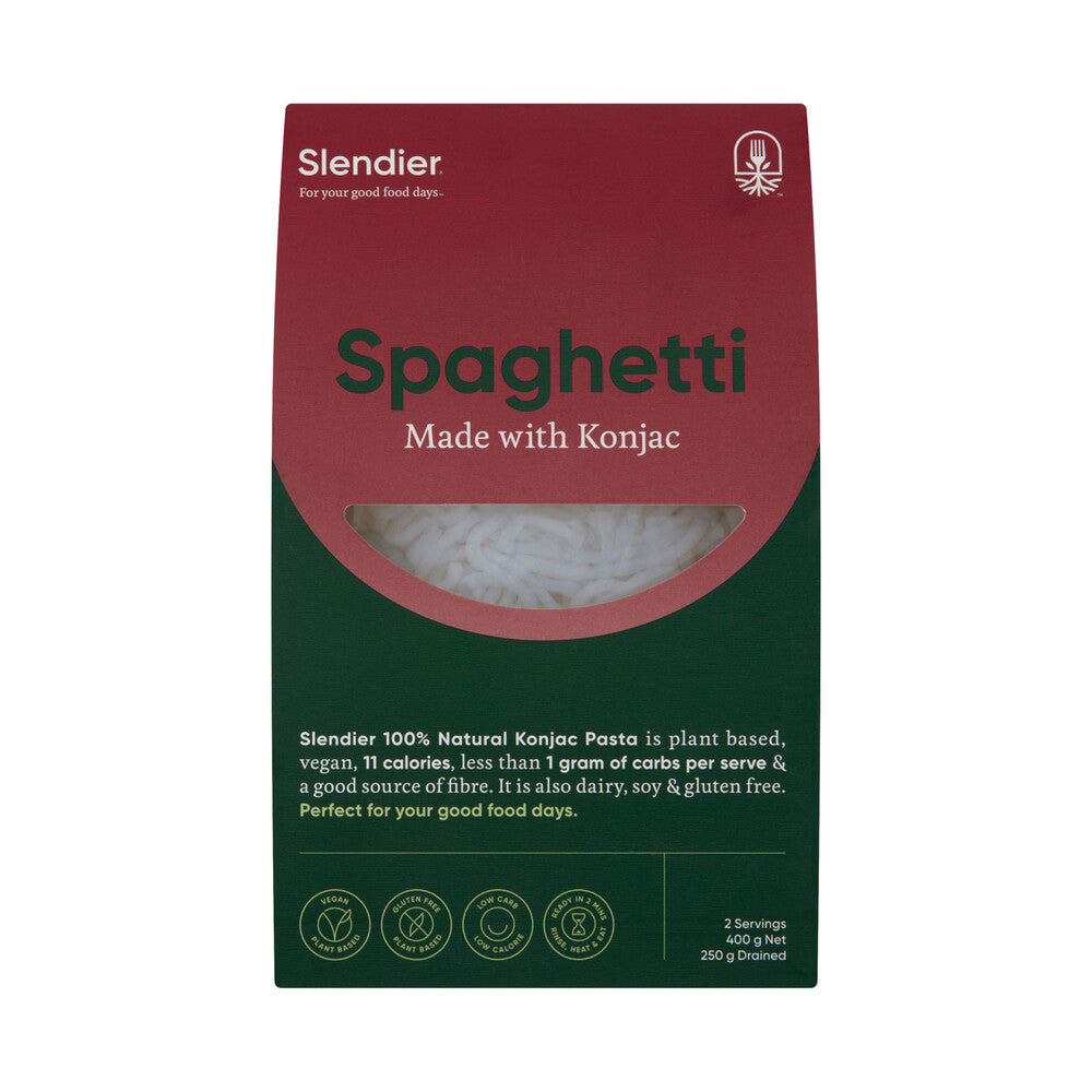 Slendier Organic Pasta Spaghetti Gluten Free 400g