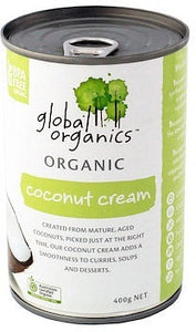 Global Organics Coconut Cream 400g