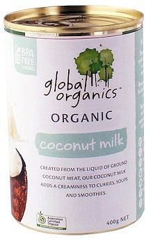 Global Organics Coconut Milk 400g