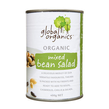 Global Organics Mixed Bean Salad 400g