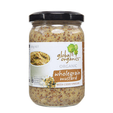 Global Organics Wholegrain Mustard 200g